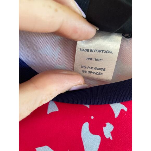 Oscar De La Renta Girls' Kids Printed Rashguard Top Age 10 Floral Swim Surf - Picture 4 of 7